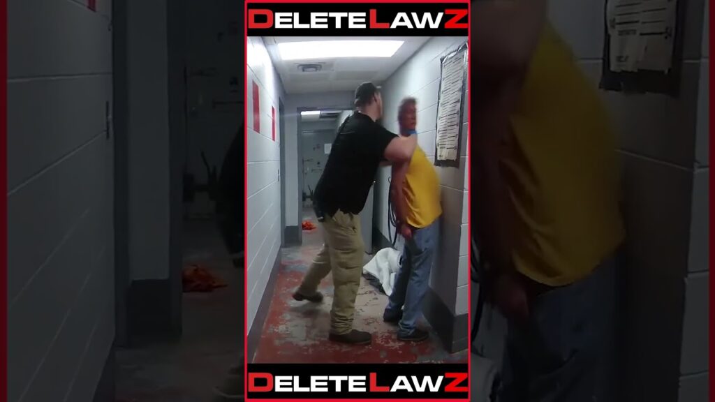 UNHINGED COP CH*KE SL*MS INMATE FOR TALKING!