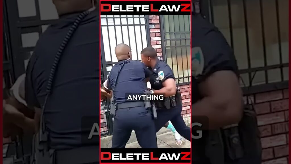 UNHINGED COP B**TS THE CRAP OUT OF MAN!