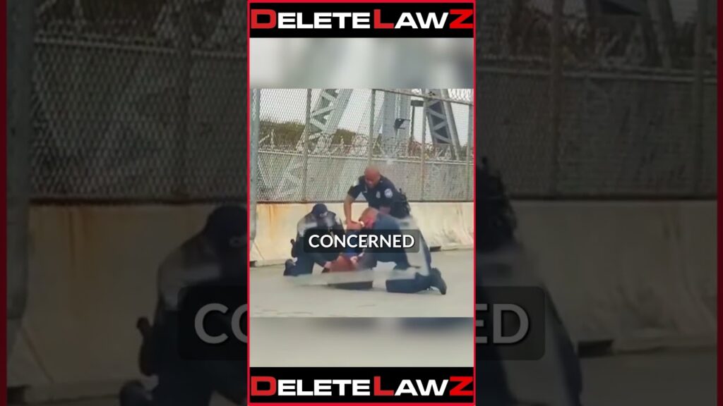 UNHINGED COP SL*MS WOMAN ON HER HEAD FOR NO REASON!