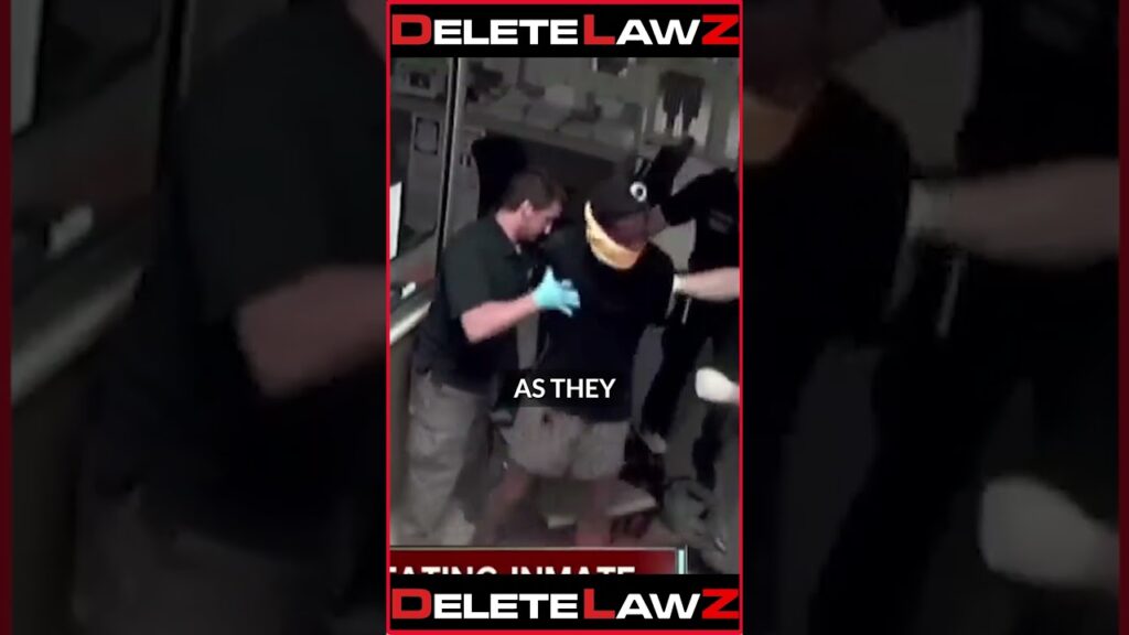 JAIL GUARD B**TS THE SH*T OUT OF INMATE!