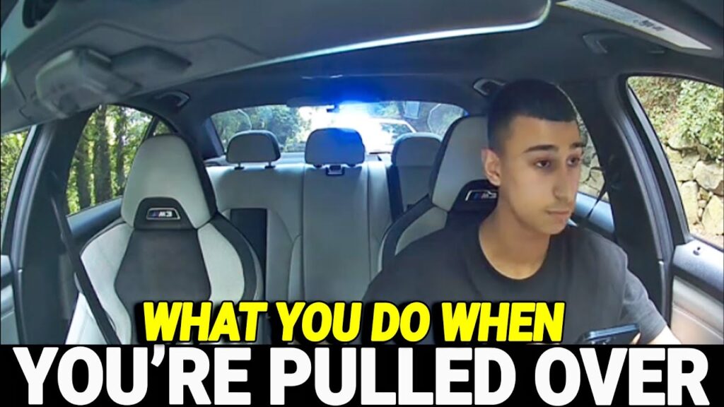 YOU'RE PULLED OVER