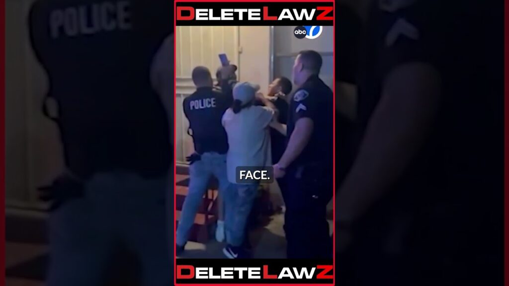 DIRTY COP P*NCHES VICTIM OF A FIRE IN THE FACE!