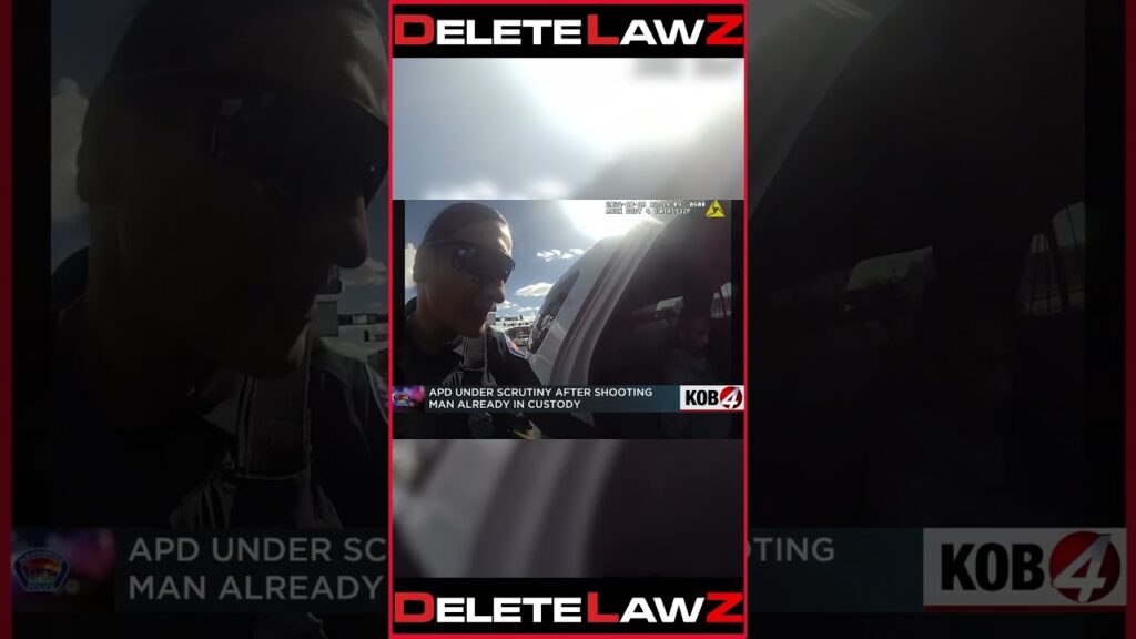 DIRTY COPS OFF MAN WHO WAS IN HAND-CUFFS!
