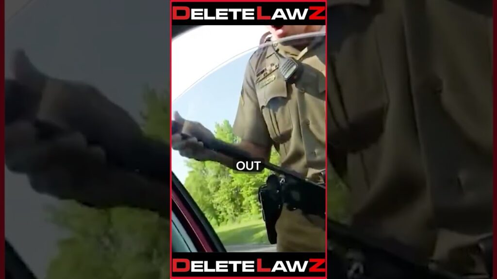 COP BREAKS MAN