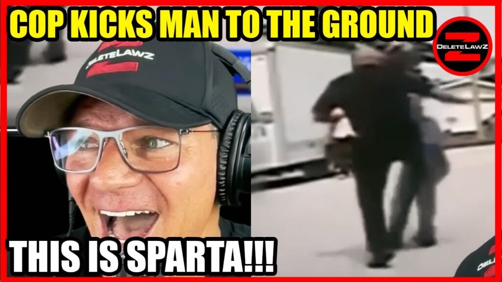 THIS IS SPARTA! Cop Goes Full 300 on Suspect!