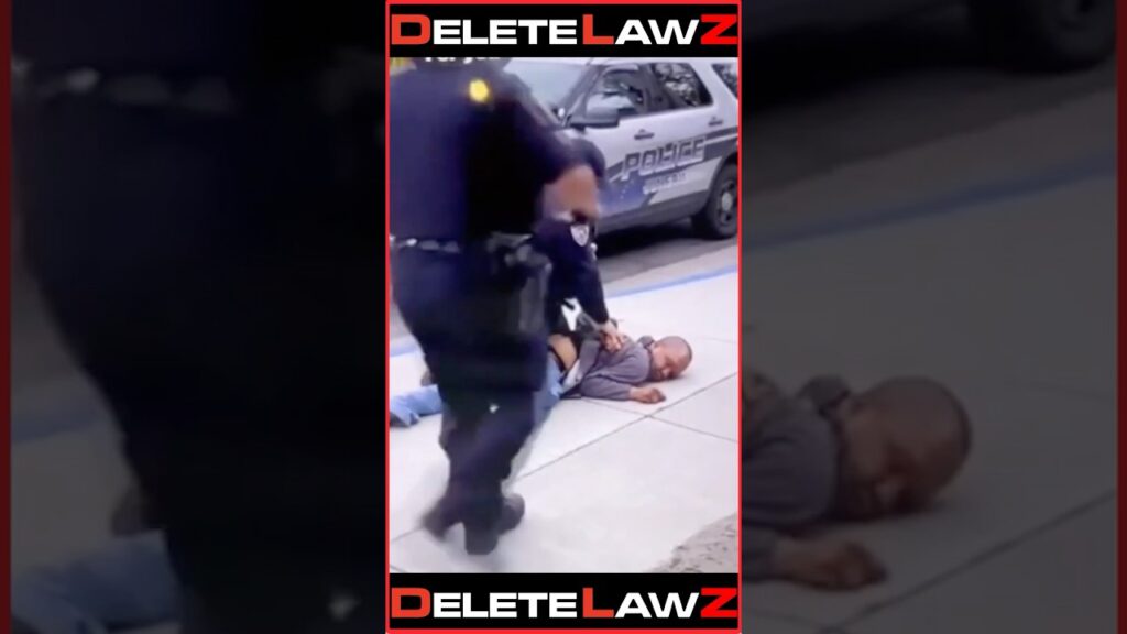 PSYCHO COPS F*TALLY INJURE  MAN AND JUST WATCH HIM!