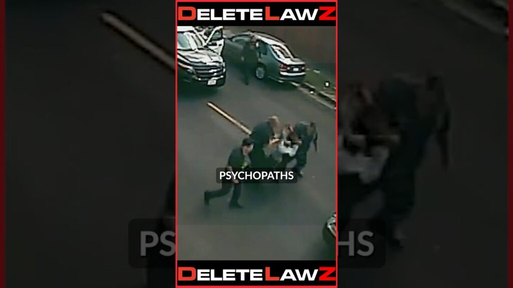 PSYCHO COP GETS JOY OUT OF B**TING MAN UNCONSCIOUS!