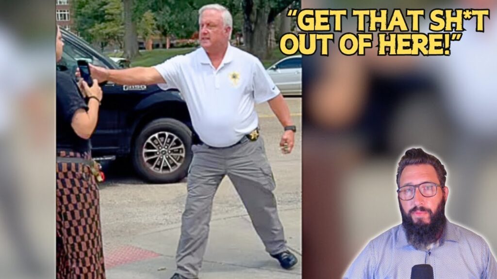 Chief Deputy Grabs Woman on a Public Sidewalk, Forces Her to Stop Recording
