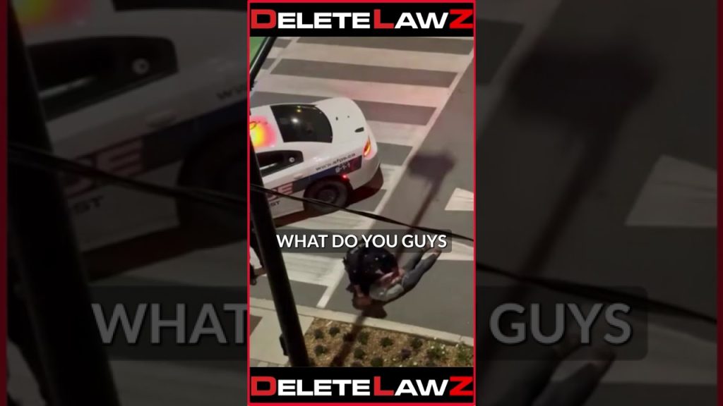 DIRTY COP PULLS WOMAN FROM CAR THROWN HER!