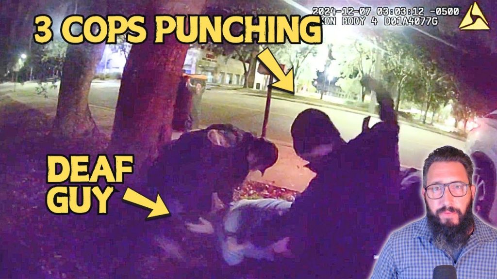 Cops Beat DEAF Guy For