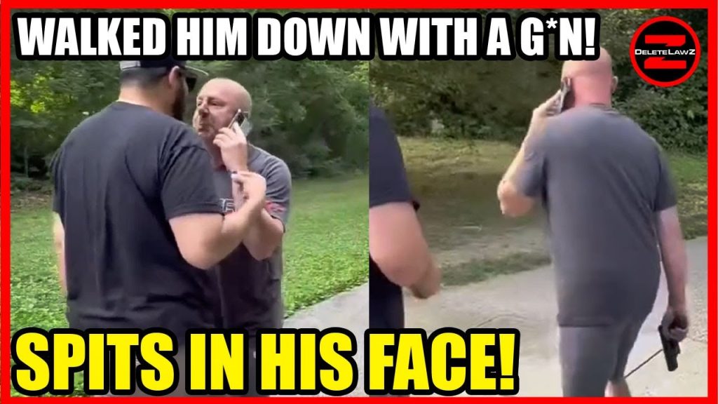 Sergeant Brian Fahey Puts G*n To @longislandaudit After Spiting on Him