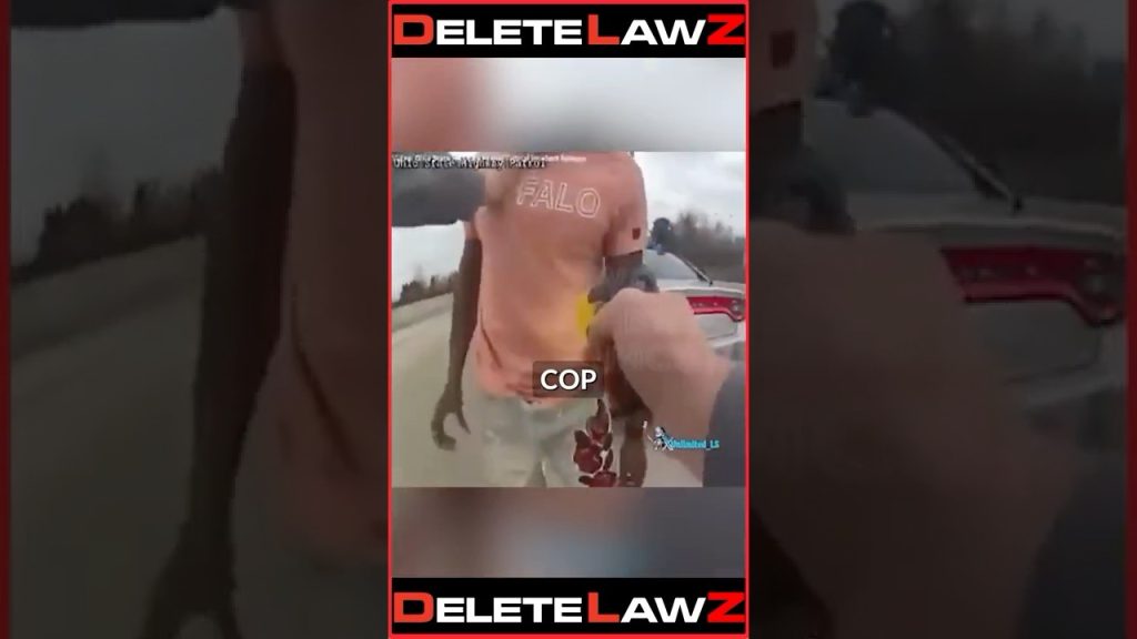 MAN ABSOLUTELY LOSES IT AND @TTACKS A COP