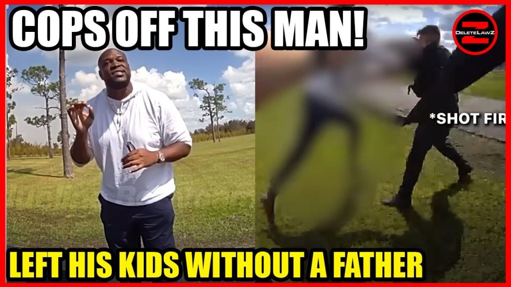 COPS OFF THIS MAN AND LEAVE HIS KIDS WITHOUT A FATHER!