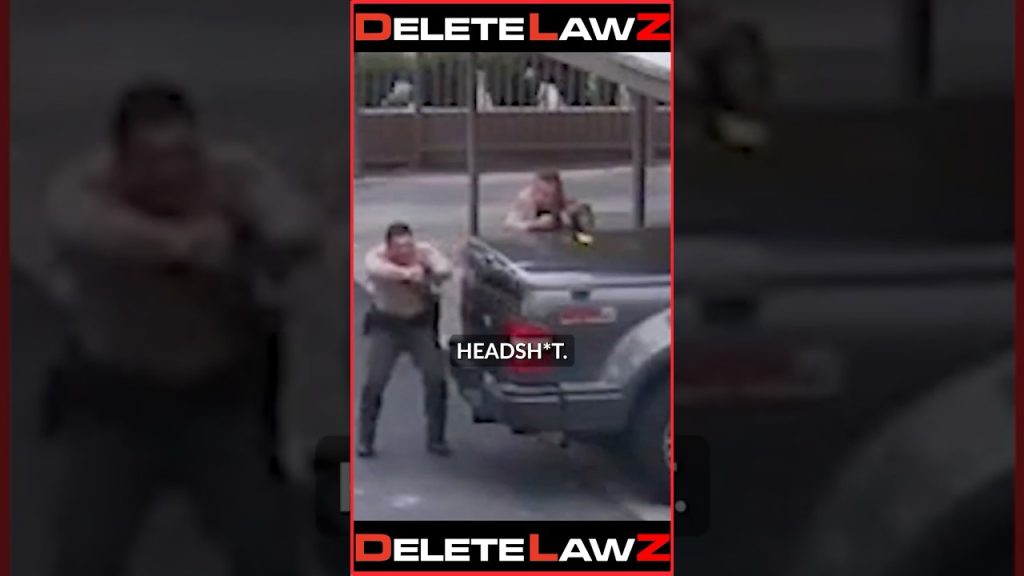 COPS OFF MAN IN THE PARKING LOT OF IS OWN HOME!