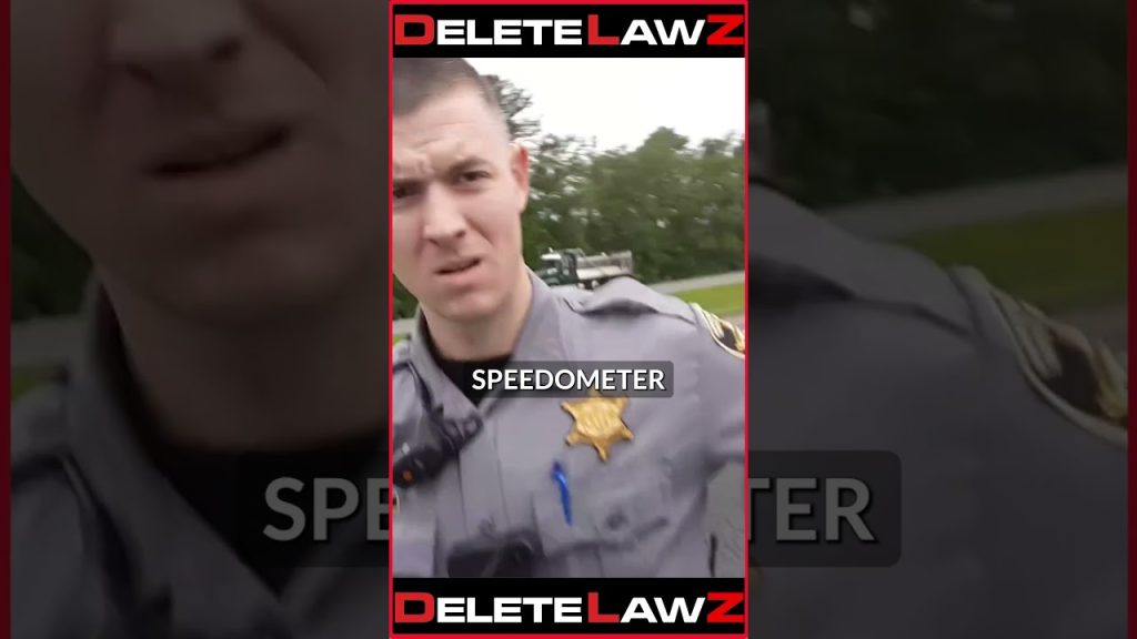 COP GETS CAUGHT RED-HANDED ￼BREAKING THE LAW!
