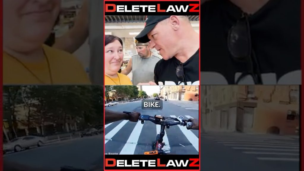 MAN STOPPED BY THE POLICE AT 4:00 AM FOR RIDING HIS BIKE!