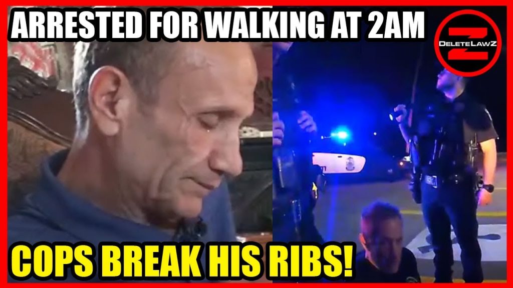 COPS BREAK MAN'S RIBS FOR JAYWALKING AT 2 00 AM! Terry vs Ohio and Atwater v City of Lago Vista