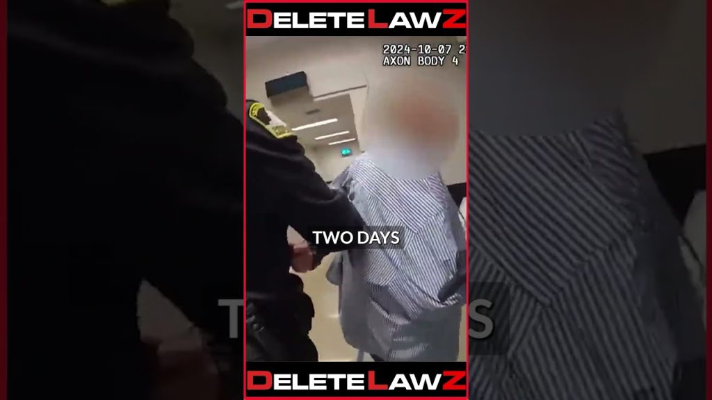 COPS THROW OLD LADY TO THE GROUND!