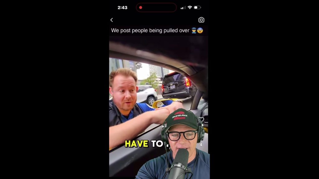 PEOPLE BEING PULLED OVER, IS ONE OF THESE FOLKS YOU? OR YOUR BROTHER? OR YOUR SISTER?