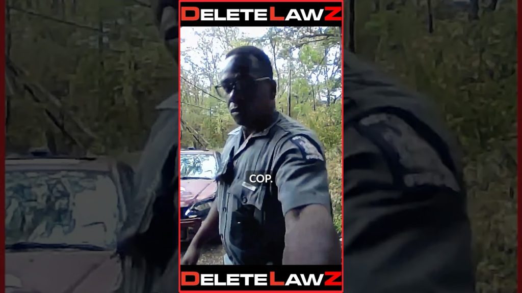 COP WALKS OVER AND SH**TS HOME OWNERS DOG!