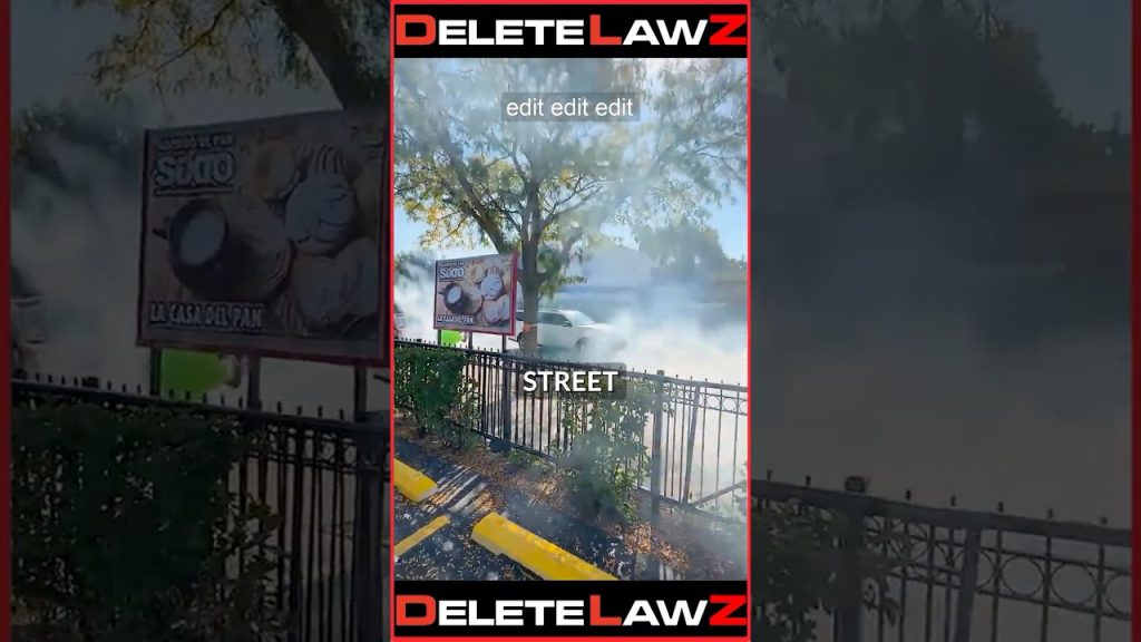 UNIDENTIFIED JBTP SPRAYS TEAR GAS IN A NEIGHBORHOOD!