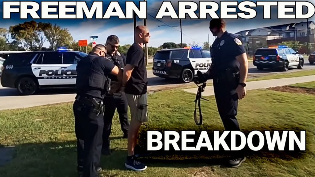 JAMES FREEMAN ARREST BREAKDOWN