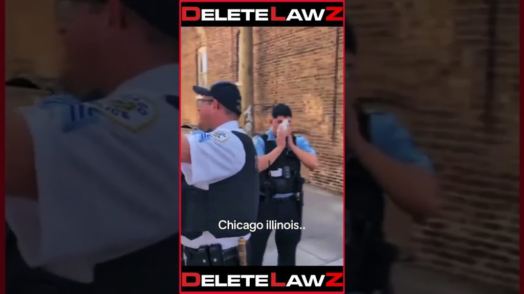 ICE AGENTS DROP TEAR GAS ON A SQUAD OF COPS!