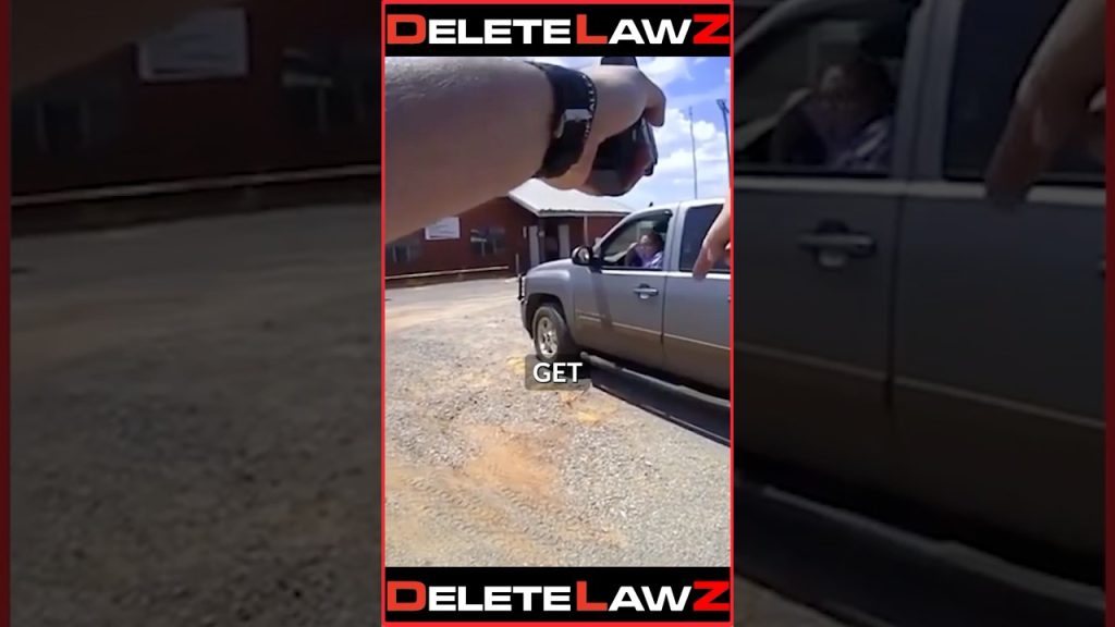 HEARTLESS DIRTY COP HOLDS 66 YEAR-OLD LADY AT G*NPOINT!