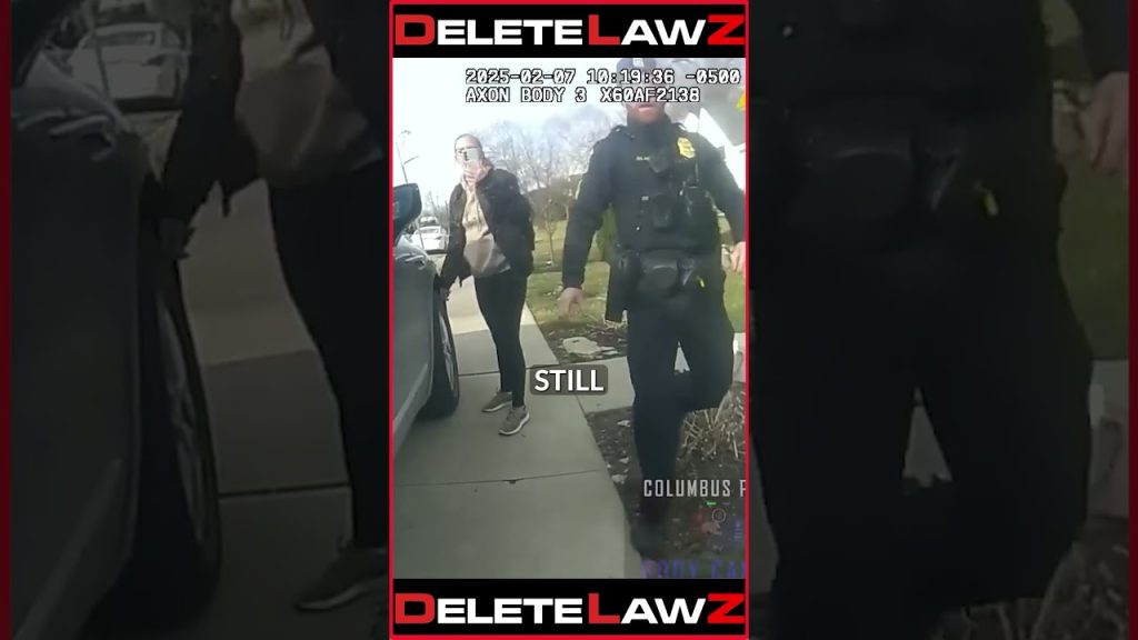COP @SSAULTS MAN WITH A BABY IN HIS ARMS!