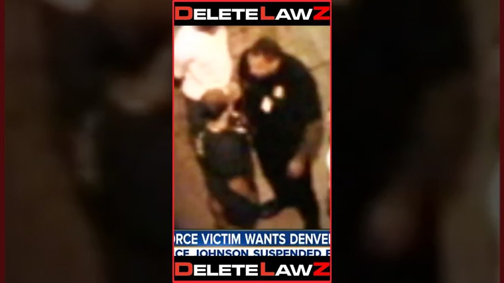 GIANT COP PUSHES MAN BREAKING HIS ROTATOR CUFFS!