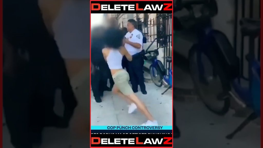 TRIGGERED COP P*NCHES WOMAN OUT COLD!