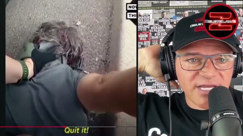 ANGRY COP CAUGHT ABUSING MENTALLY CHALLENGED MAN!