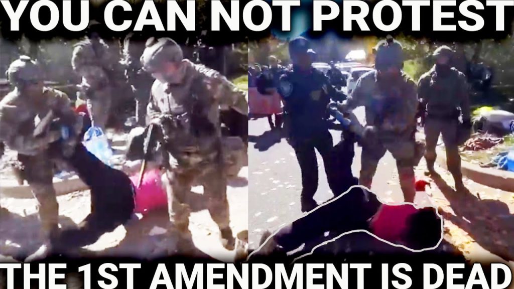 IS PROTESTING IN AMERICA STILL ALLOWED? DO YOU SUPPORT OUR 1A RIGHT TO PROTEST?