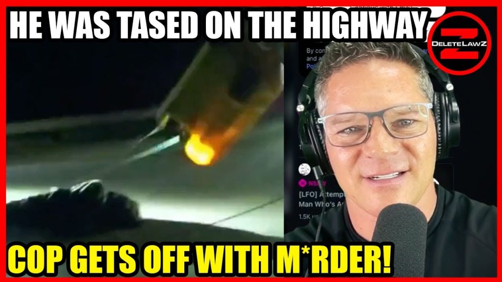 COP T*SES YOUNG MAN ON HIGHWAY — SUV HITS HIM SECONDS LATER!