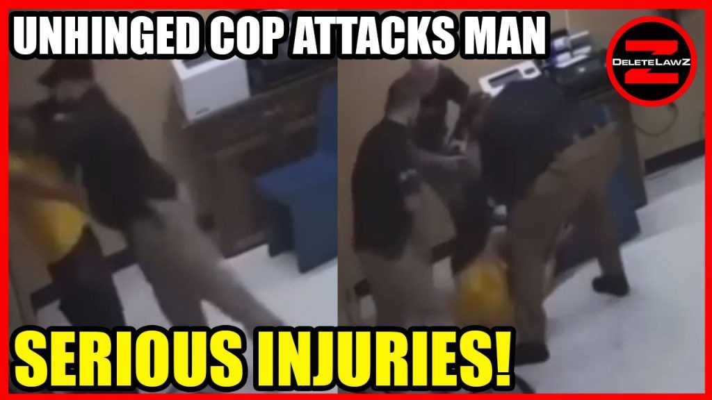 UNHINGED COP RANDOMLY @SSAULTS IMATE AND HOSPITALISED HIM!