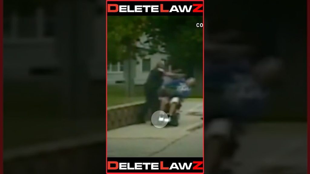 COPS PUSH PARAPLEGIC MAN ON HIS FACE FOR NO REASON!