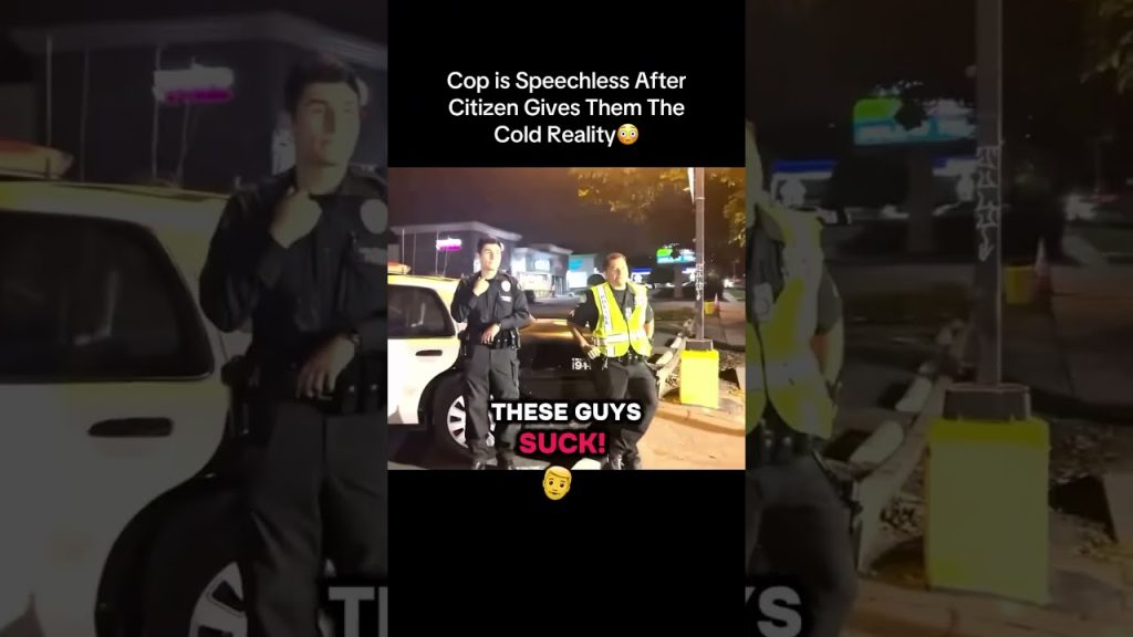 COP GETS ABSOLUTELY SPEECHLESS!