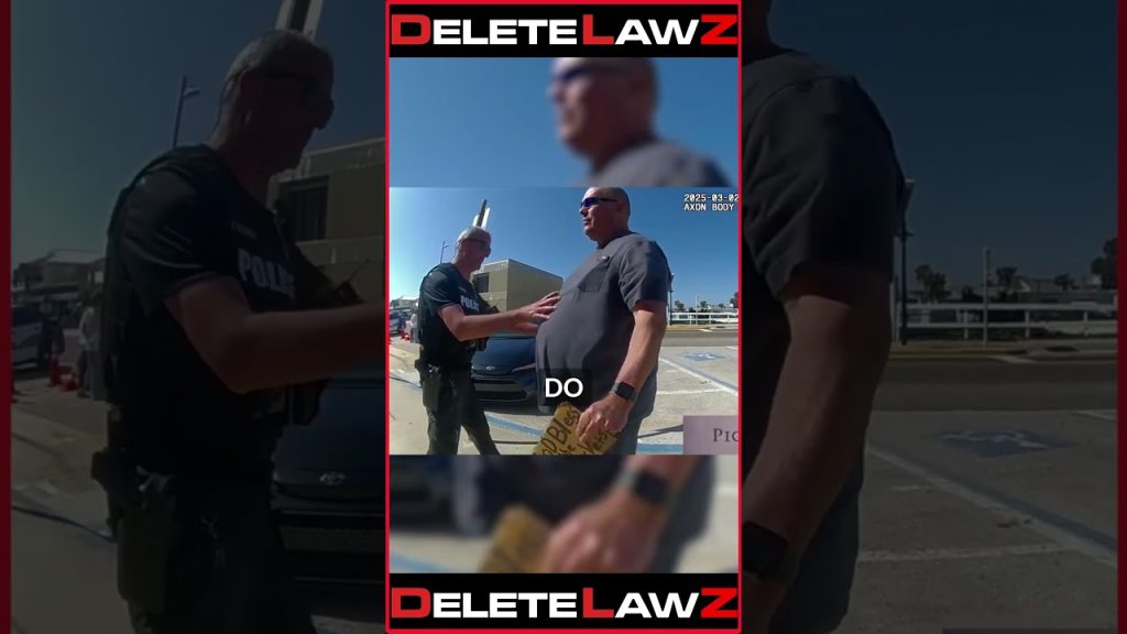 TRIGGERED COP ARRESTS MAN FOR CALLING HIM DUMB DUMB!