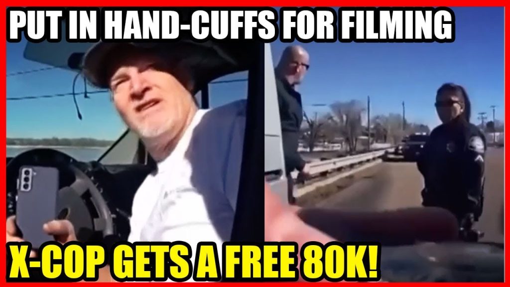 X-COP GETS A FREE 80K AFTER OFFICER WRONGFULLY DETAINED HIM!