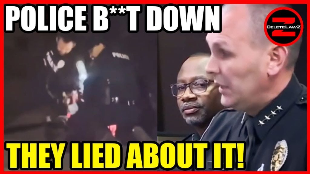 cops B**t man's face in and lie about it