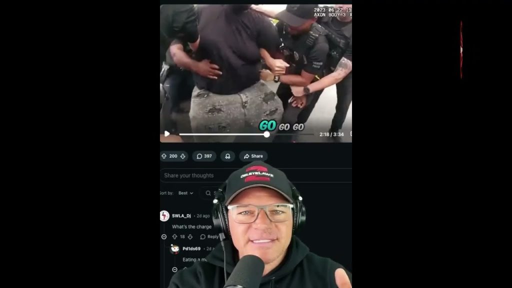 COPS HURT AND AB*SE MAN FOR BEING HOT!