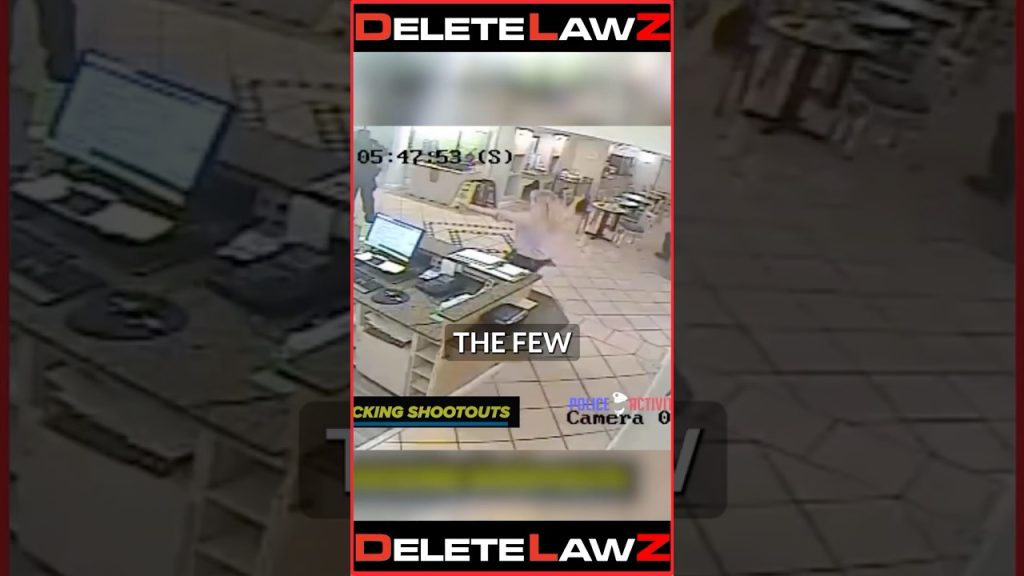 COP SH**TS WOMAN FOR HAVING SCISSORS IN HER HAND!