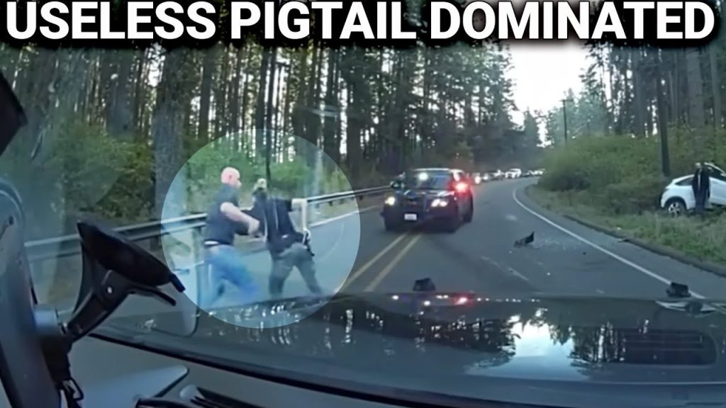 USELESS PIGTAIL DOMINATED + 16 CLEVELAND COPS GET CAUGHT