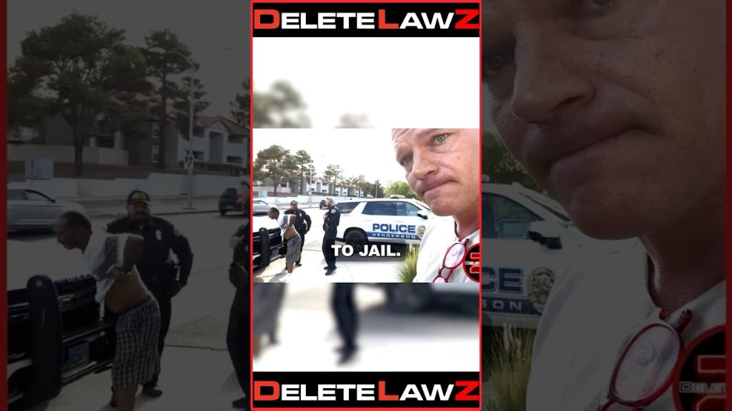 COP GETS PUT IN HIS PLACE