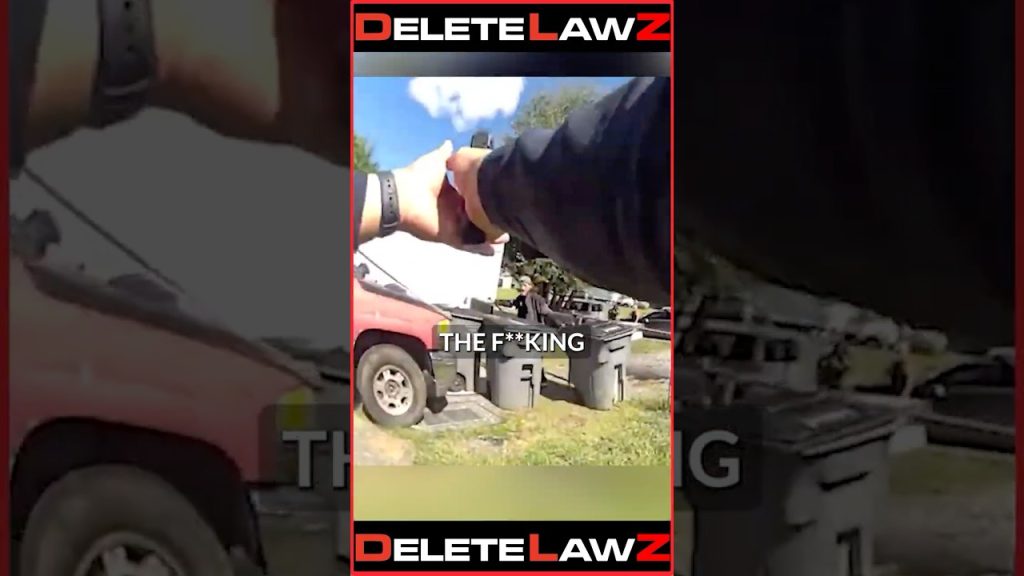 SCARED COP OFFS MAN!