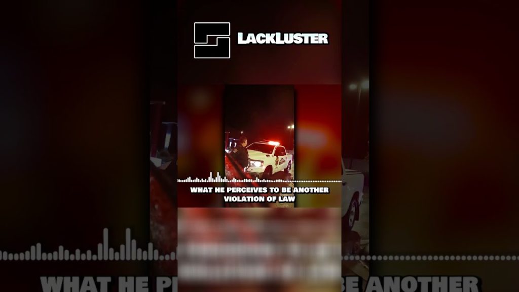 Rookie Cop Can't Handle The Finger