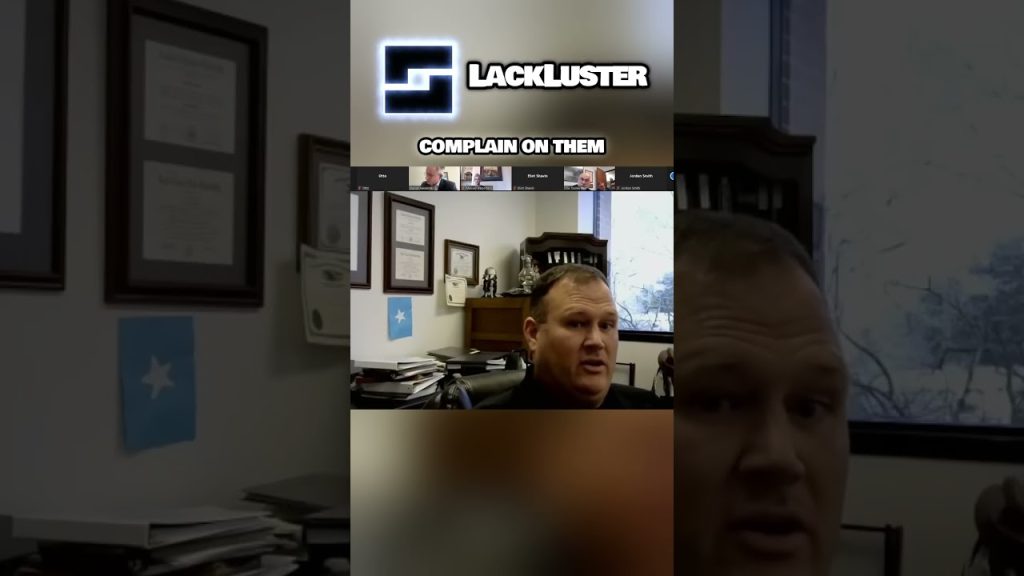 Someone Complained... You're Under Arrest.