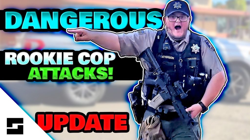 Cop Attacks Bystander During Bank Robbery