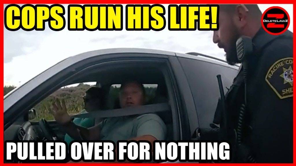 COP PULLS OVER MAN AND RUINS HIS LIFE FOR NO REASON!