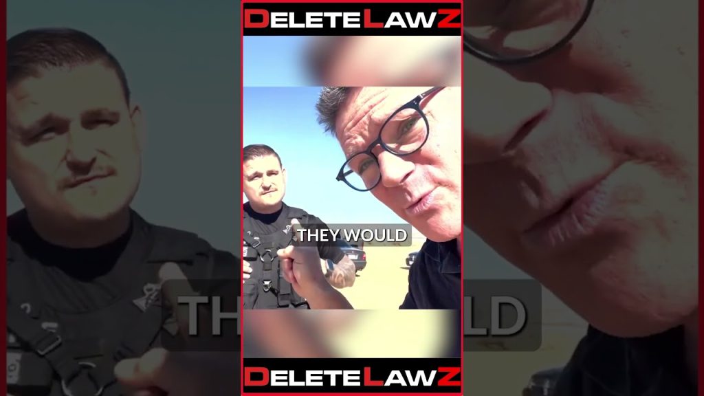 COP PUT IN HIS PLACE AFTER GETTING OUT OF LINE!